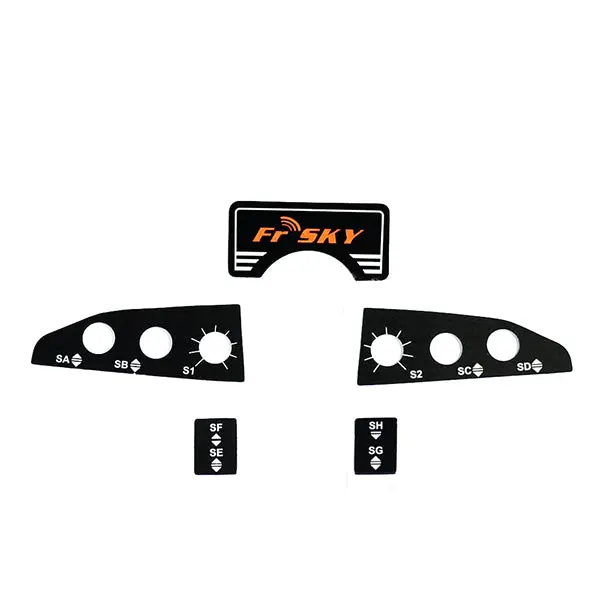 Frsky Taranis X9d Plus Transmitter Sticker Set Replacement Parts 1