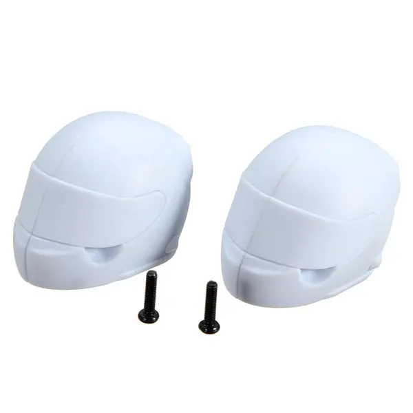 Fs Racing 1/10 Desert Buggy White Color Helmet 2Pcs 539087 1