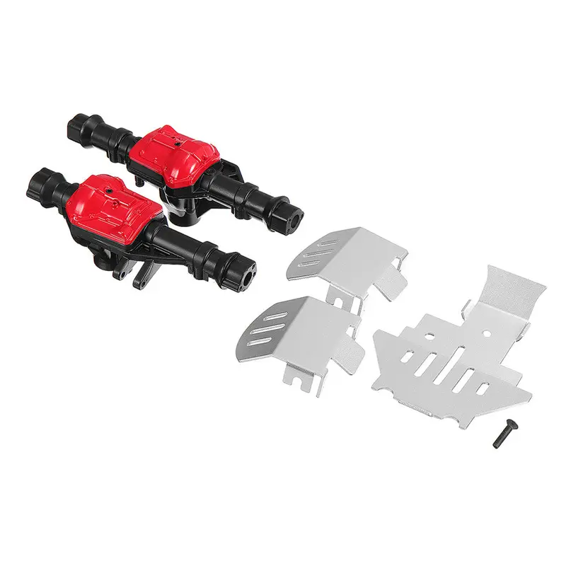 Full Metal Axle Housing Set Parts For 1/10 Traxxas Trx-4 Rc Crawler # Trx4-S02 Car 1