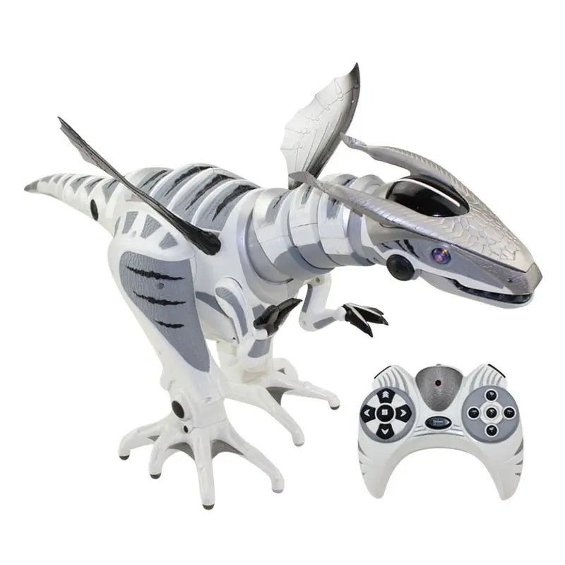 [Funny Multi-Function Jurassic Sensing Intelligent Infrared Remote Control Rc Robot Programming Mechanical Dinosaur Robosaur Toy 1