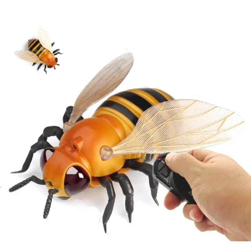Funny Simulation Scary Insect Bee Flies Horrible Toys Anti-Stress Gift For Adult Children 1