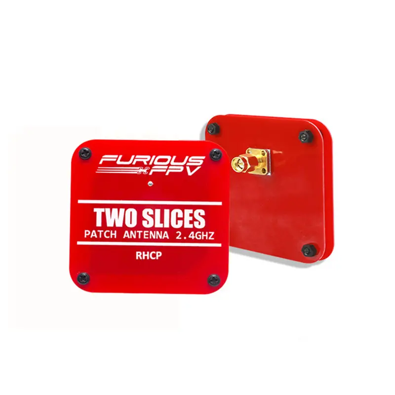 Furiousfpv 2.4Ghz 8.6Dbi Two Slices Patch Fpv Antenna Lhcp/Rhcp For Rc Drone 1