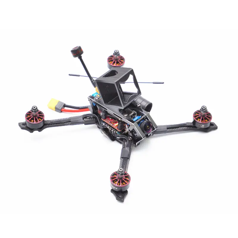 Fus Leviathan 220Mm 5Mm Arm 3K Carbon Fiber 5 Inch Frame Kit Compatible Dji Fpv System For Rc Drone 1