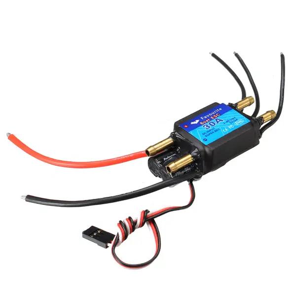 Fvt Boat030 30A Brushless Senseless Boat Esc Speed Controller Waterproof 5V/3A Rc Boat Part 1
