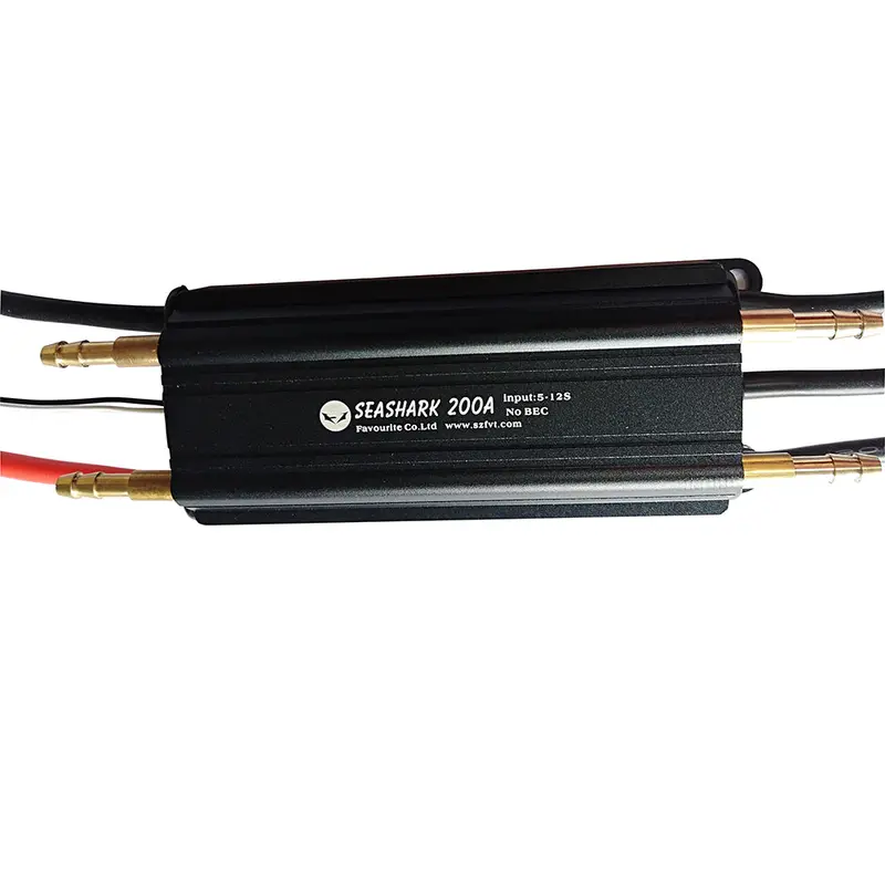 Fvt Rc Boat Parts 5-12S 200A Brushless Esc Without Bec For Rc Models 1