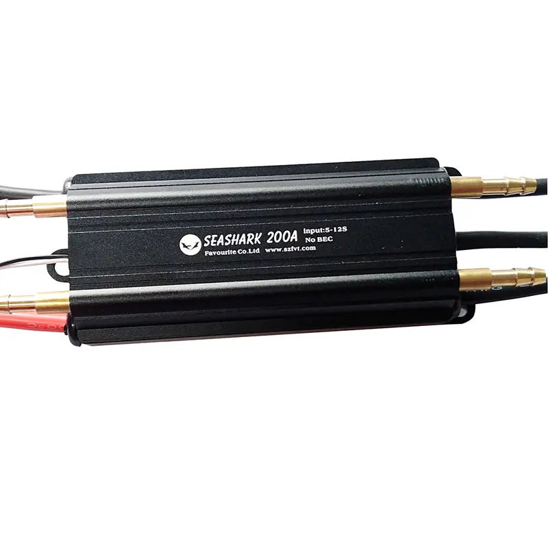 Fvt Rc Boat Parts 5-12S 200A Brushless Esc Without Bec For Rc Models 2