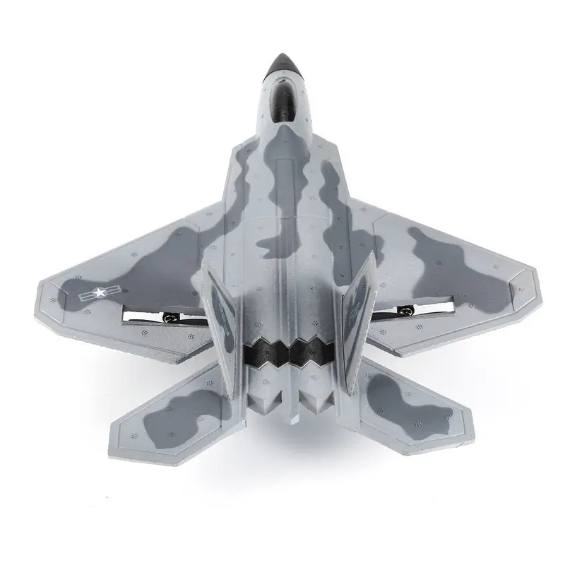 Fx-822 F22 2.4Ghz 290Mm Wingspan Epp Rc Fighter Done Battleplane Rtf Remote Controller Rc Quadcopter Aircraft Drone Model Toy 1