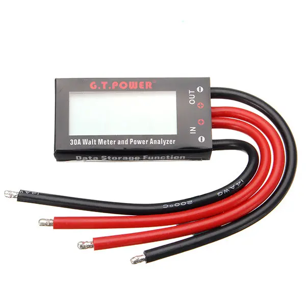 G.T.Power 30A Lipo Battery Mini Precision Watt Meter 1