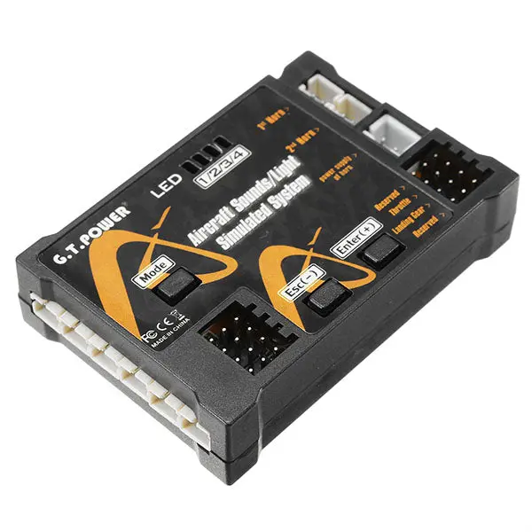 G.T.Power Aircraft Simulated Sounds Light System V2 For Rc Airplane 1