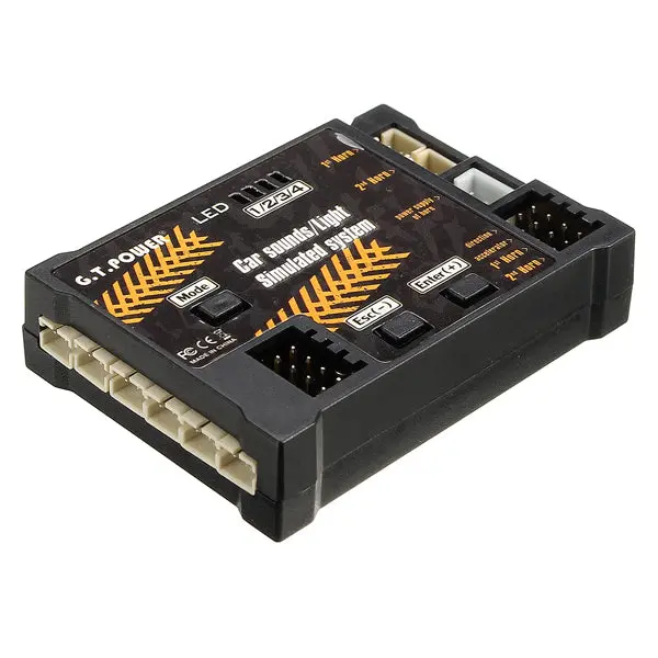 G.T.Power Simulated Sounds System Reality Sound Siren Led Cornering Lamp Rc Car Spare Part 1