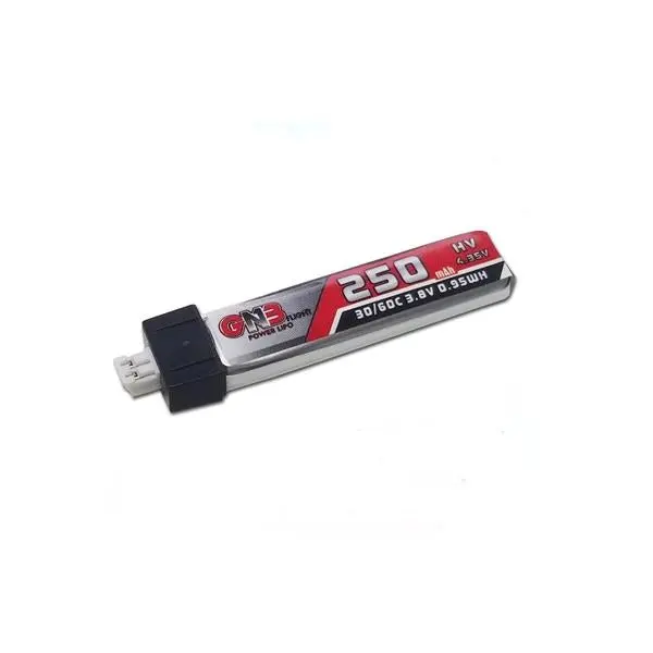 Gaoneng 250Mah 1S 3.8V 30C/60C Hv 4.35V Lipo Battery With Ph2.0 Plug For Rc Drone 1