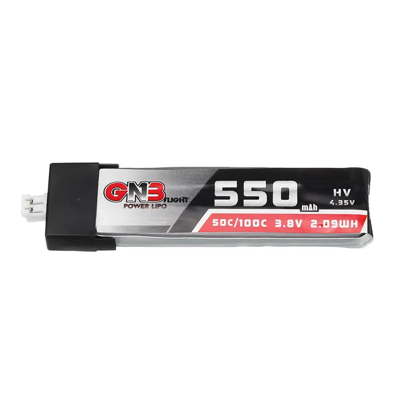 Gaoneng 3.8V 550Mah 50C/100C Lipo Battery Ph2.0 Plug For Tiny Rc Helicopter Drone 1