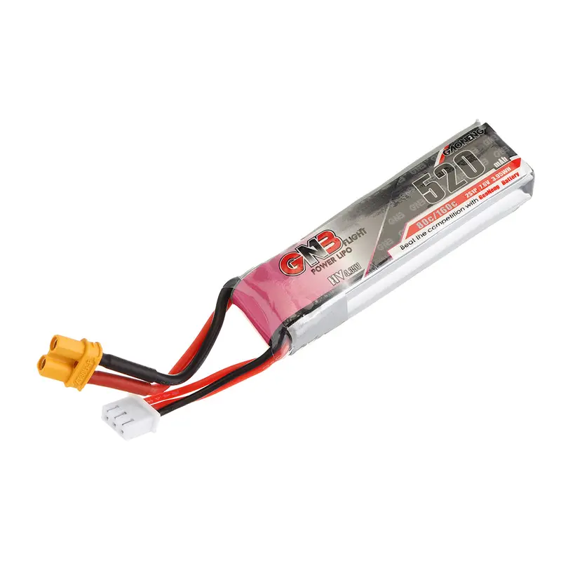 Gaoneng 7.6V 520Mah 80C 2S Hv 4.35V Lipo Battery Xt30 Plug For Rc Drone 1