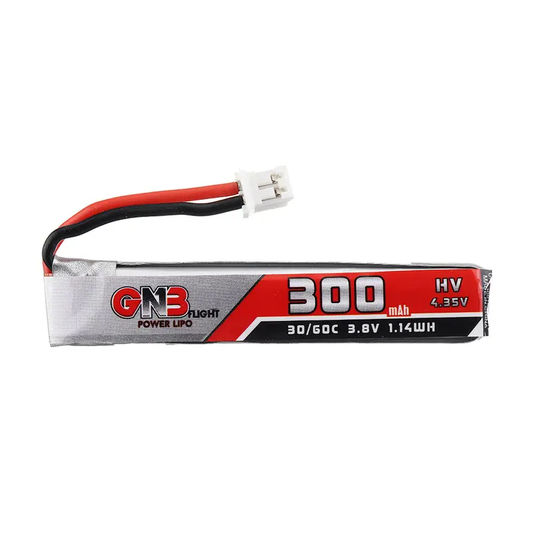 Gaoneng Gnb 3.8V 300Mah 30C 1S Lipo Battery Ph2.0 Plug For Happymodel Mobula7 Happymodel Mobula6 Eachine Beta Fpv 1