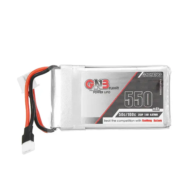 Gaoneng Gnb 7.4V 550Mah 50C Lipo Battery White Plug 1
