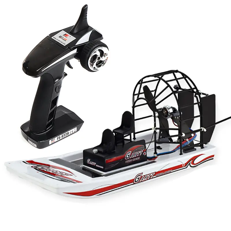 Gartt 2.4G High Speed 55Km/H Swamp Air Rc Boat Snow Beach Water Vehicle Models 1