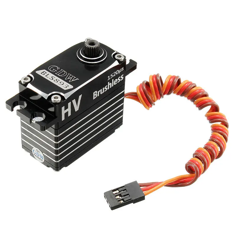 Gdw Bls893 38Kg Hv Brushless Digital Large Torque Servo For Rc Model 1