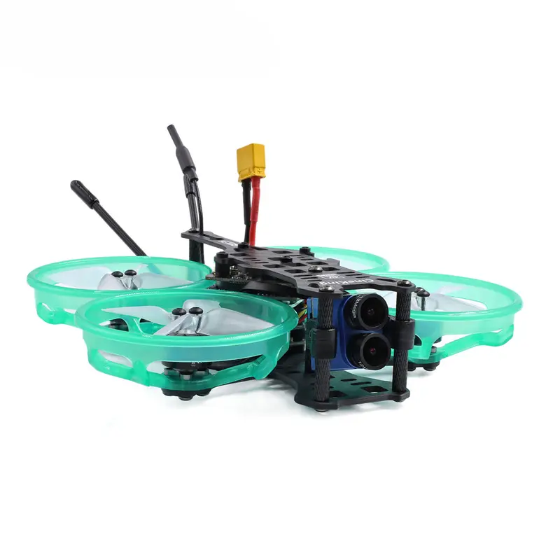 Geprc Cineking 4K 95Mm 3-4S 2 Inch Fpv Racing Drone Bnf/Pnp 1105 5000Kv Motor F4 Fc Osd 12A Blheli_S Esc Caddx Tarsier Hd Cam 1