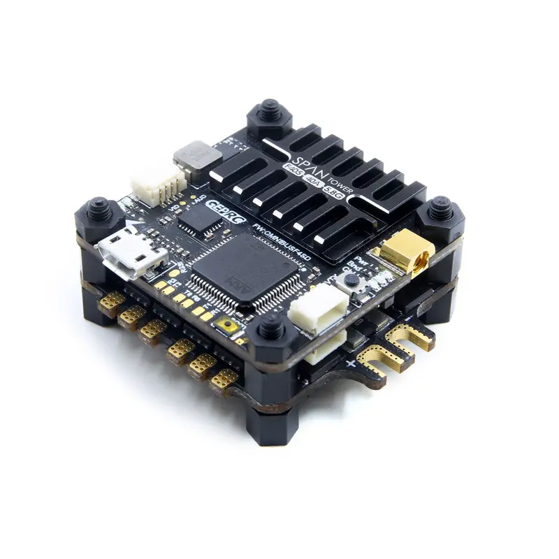 Geprc Span F4 Tower F4 Flight Controller & 48Ch 25/200/600Mw Vtx & 40A 4 In 1 Blheli_S Esc 2-5S 1