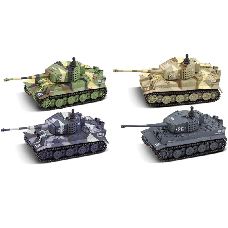 German For Child Parts Mini Kids Rc Cars Remote Control Toy Gift Simulation Tiger Tank 1