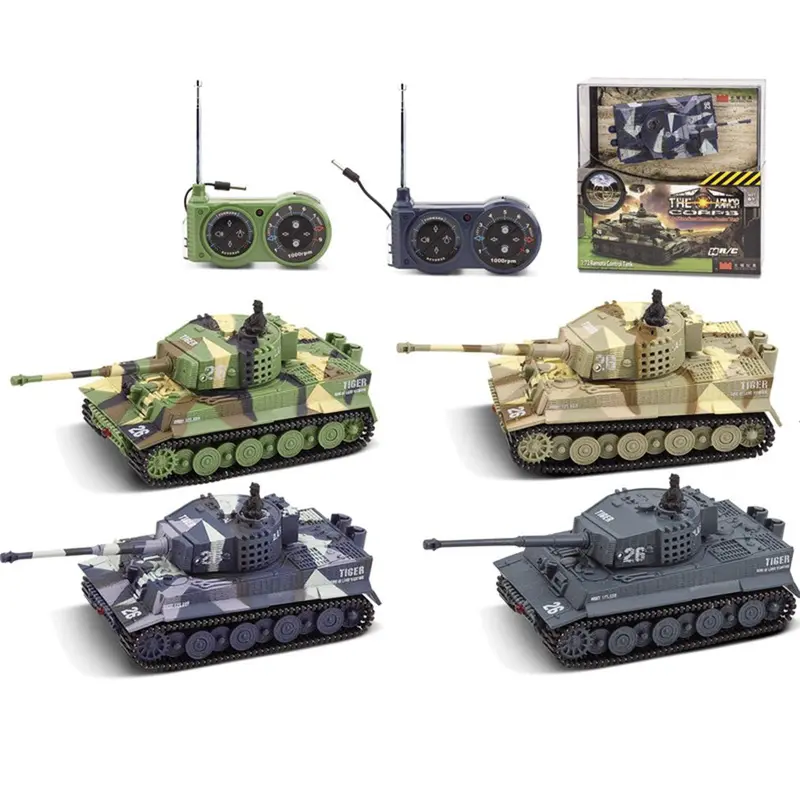German Tiger Mini Remote Control Tank Car Charging Remote Control Car Toy Children's Intelligence Toys Gift For Kids 1