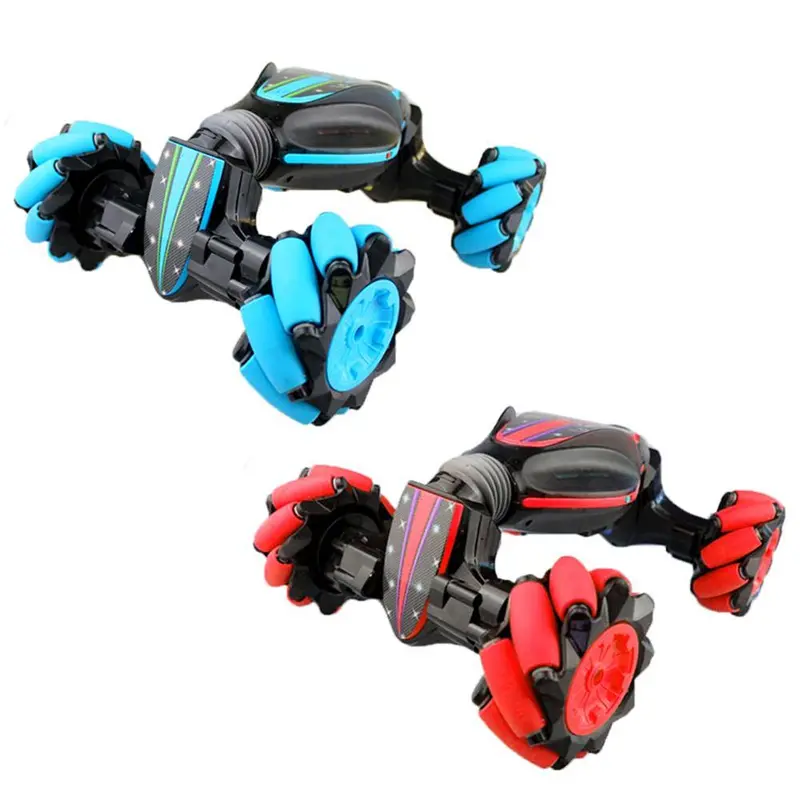 Gesture Sensing Stunt Remote Control Rc Car Children's Light Music Twisting Car Deformation Climbing Off-Road Vehicle Model 1