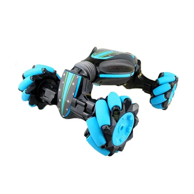 Gesture Sensing Stunt Remote Control Rc Car Children's Light Music Twisting Car Deformation Climbing Off-Road Vehicle Model 2
