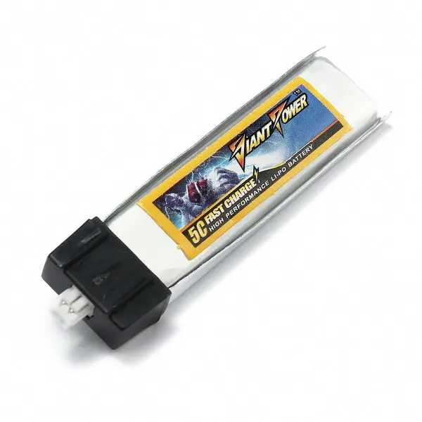 Giant Power 220Mah 3.7V 1S 50C Upgrade Lipo Battery For Blade Inductrix Tiny Whoop Rc Quadcopter 1