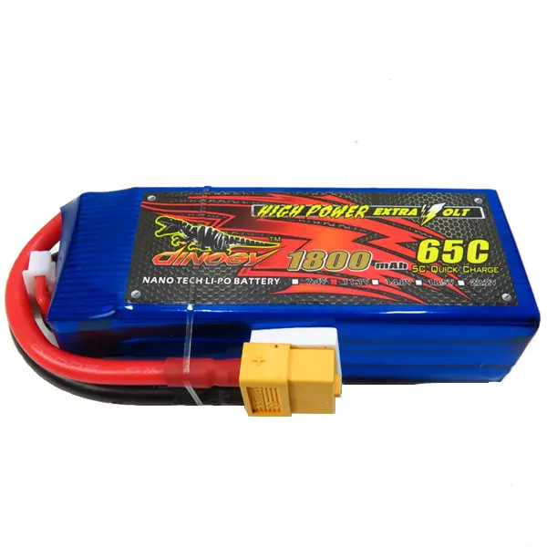 Giant Power Dinogy 1800Mah 11.1V 3S 65C Lipo Battery For Rc Models 1