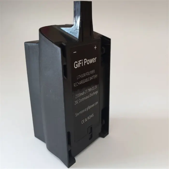 Gifi 11.1V 2500Mah 10C Continuous Discharge Large Capacity Lipo Battery Backup Replacement Battery For Parrot Bebop Drone 3.0 Quadcopter 1