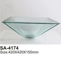 Glass Vessel Basin Sa-4174 1