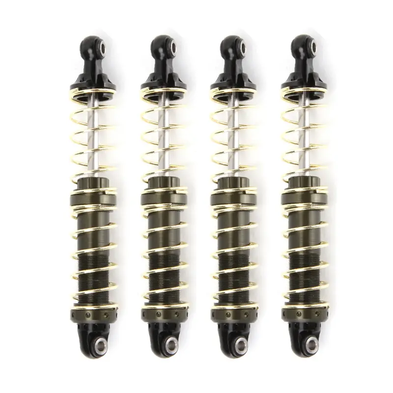 Gold 4Pcs Per Set 90Mm Shock Absorber For Al6061 T6 Sus Axial Scx10 Rc Car 1