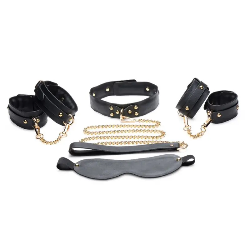Golden Submission Bondage Set Black. 1