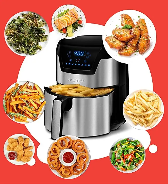 Gourmia Air Fryer – Fryforce 360 Technology 1
