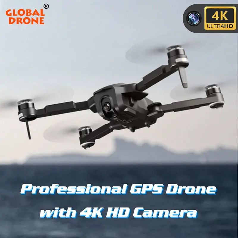 Gps Drone 4K Quadcopter With Hd Camera Follow Me 25 Mins Fly Time Brushless Folding Drone X Pro Rc Dron Vs K20 Sg906 F11 Pro Ex4 1