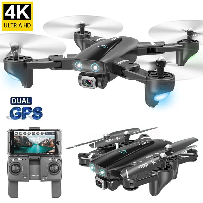 Gps Drone With Camera 2.4/5G Rc Quadcopter 4K/1080P Hd Camera Gps Positioning Smart Return Dron Helicopter Toy 1
