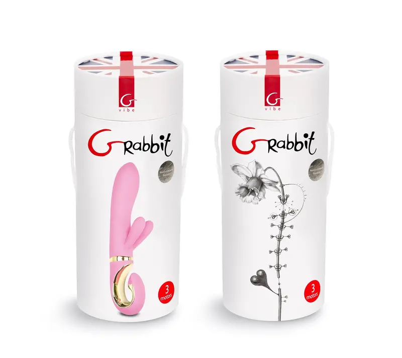 Grabbit Candy Pink Vibrator. 1