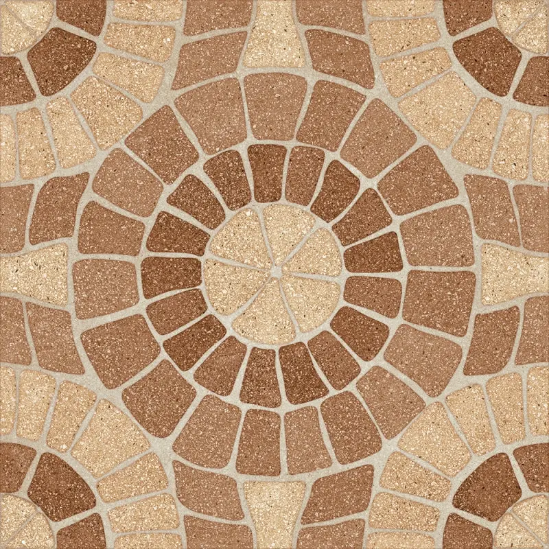 Granada Cotto Ceramic Floor And Wall Tile 18"X18" 1