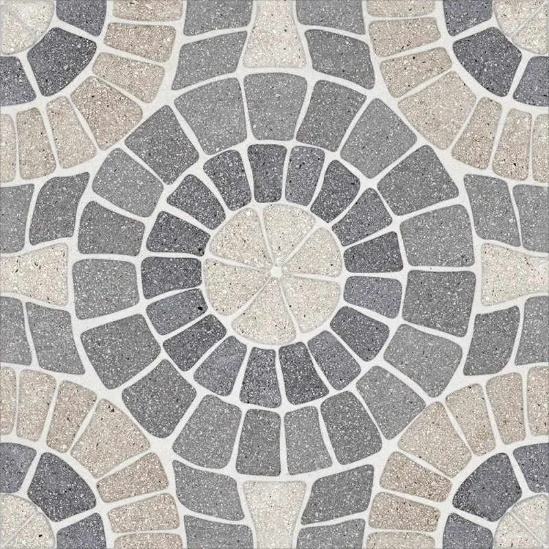 Granada Gray Ceramic Floor And Wall Tile 18"X18" 1