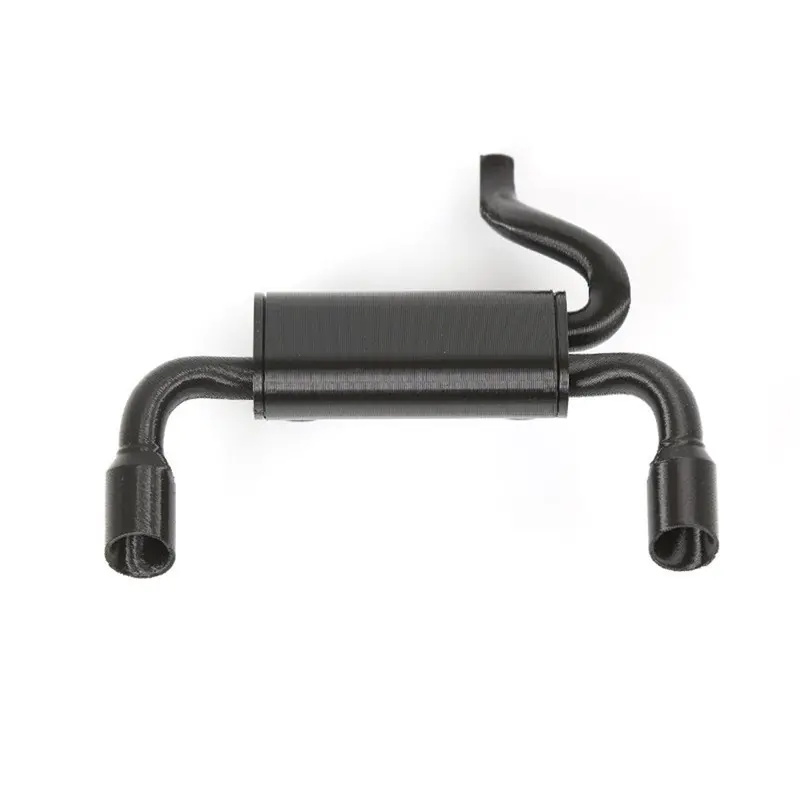 Grc Bilateral Single Double Exhaust Pipe For Scx10 90027 90046 Rc Car Parts 2