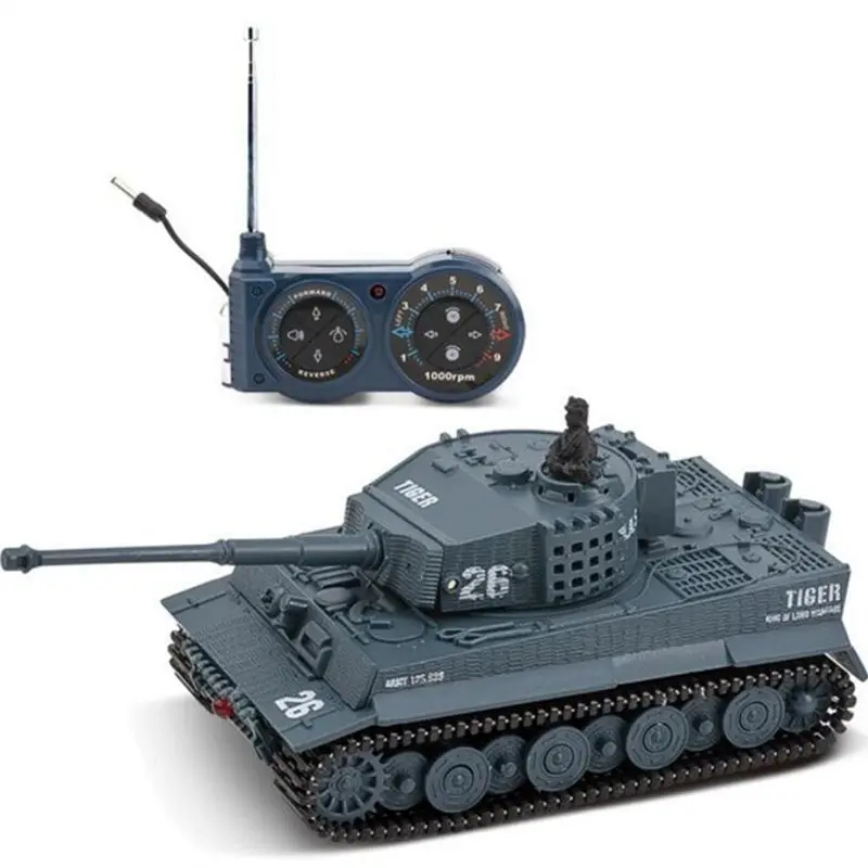 Great Wall Toys 2117 1/72 Radio 14Ch Electric Rc Tank Battle With Light Sound Rtr Model 4