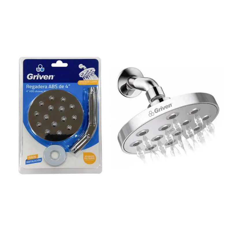 Griven Shower Head With Arm & Flange [A367-Y003a] 1