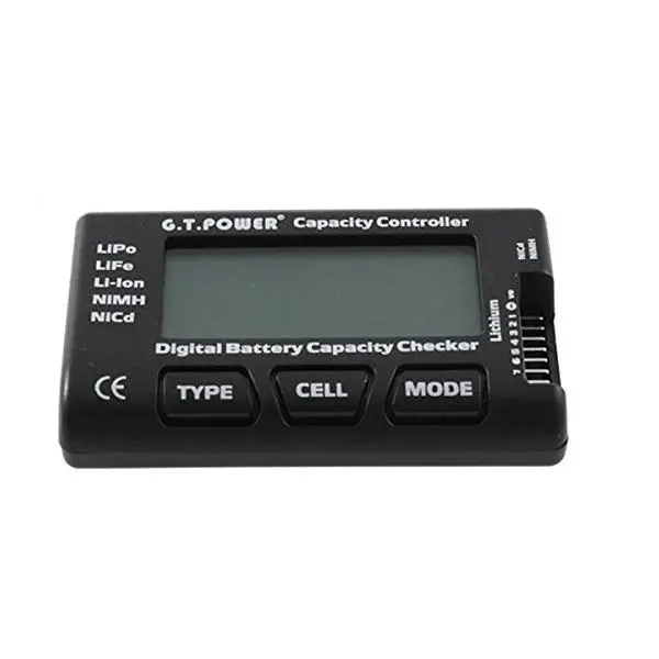 Gt Power Capacity Lipo Battery Tester Checker With Balance Function For Rc Models 1