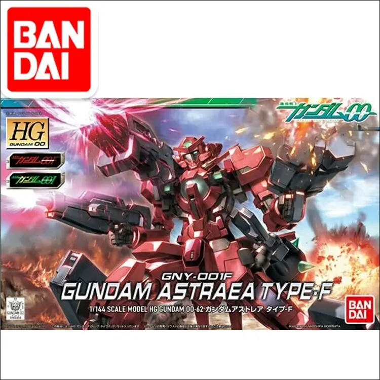 Gundam Bandai Model Hg 1/144 Gundam Astraea Type-F 00 Exia Mobile Suit Kids Toys 1
