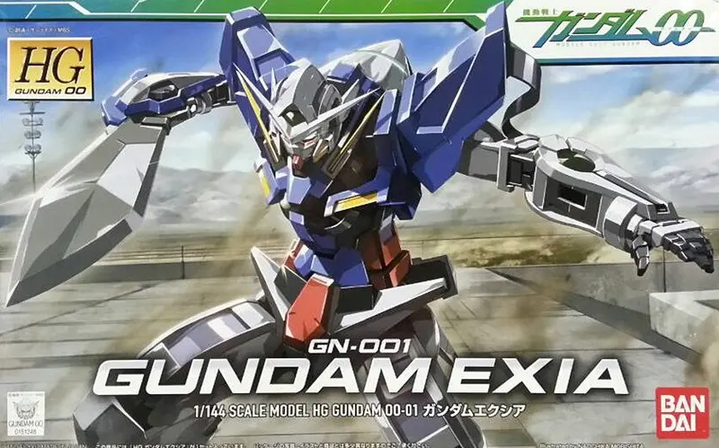 Gundam Model Hg 1/144 Gn-001 Exia 00 Gundam Ready Pleayer One Thunderbolt Armor Unchained Mobile Suit Kids Toys 1