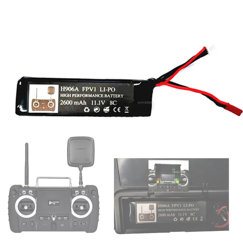 H501s Transmitter 11.1V 2600Mah 3S Battery For Hubsan X4 Pro H109s H502s H301s Fpv1 Remote Controller H906a Battery Parts 1