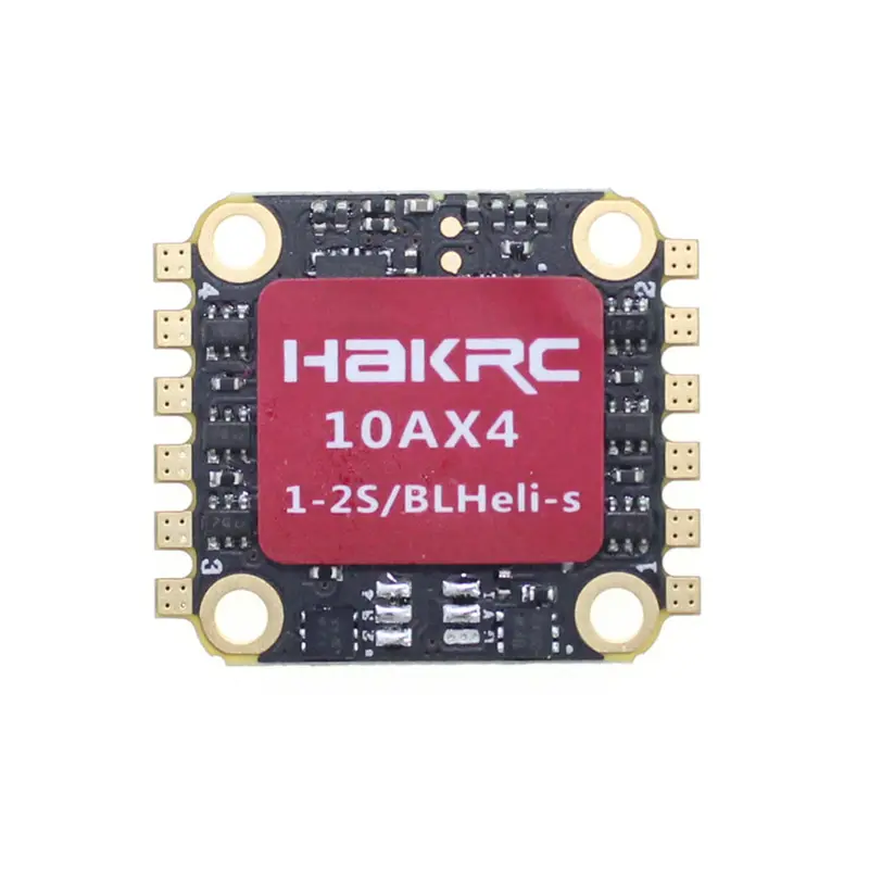 Hakrc Hk10ax4 Blheli_S 10A 1-2S 4 In 1 Esc Dshot600 For Rc Fpv Racing Drone 1