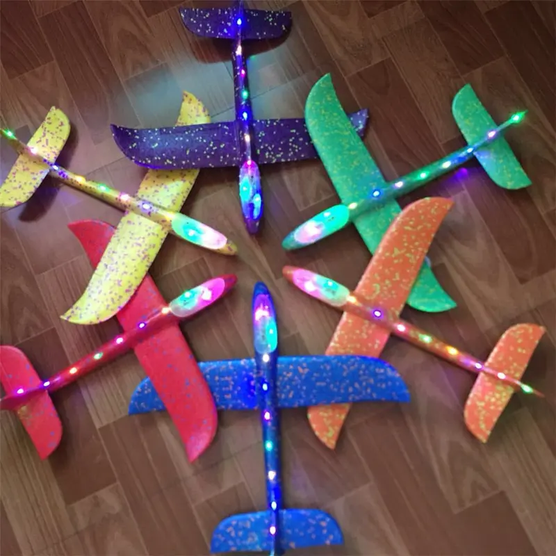Hand Throw Airplane Epp Foam Outdoor Launch Glider Plane Kids Toys 48 Cm Interesting Launch Throwing Inertial Model Gift Funny 1