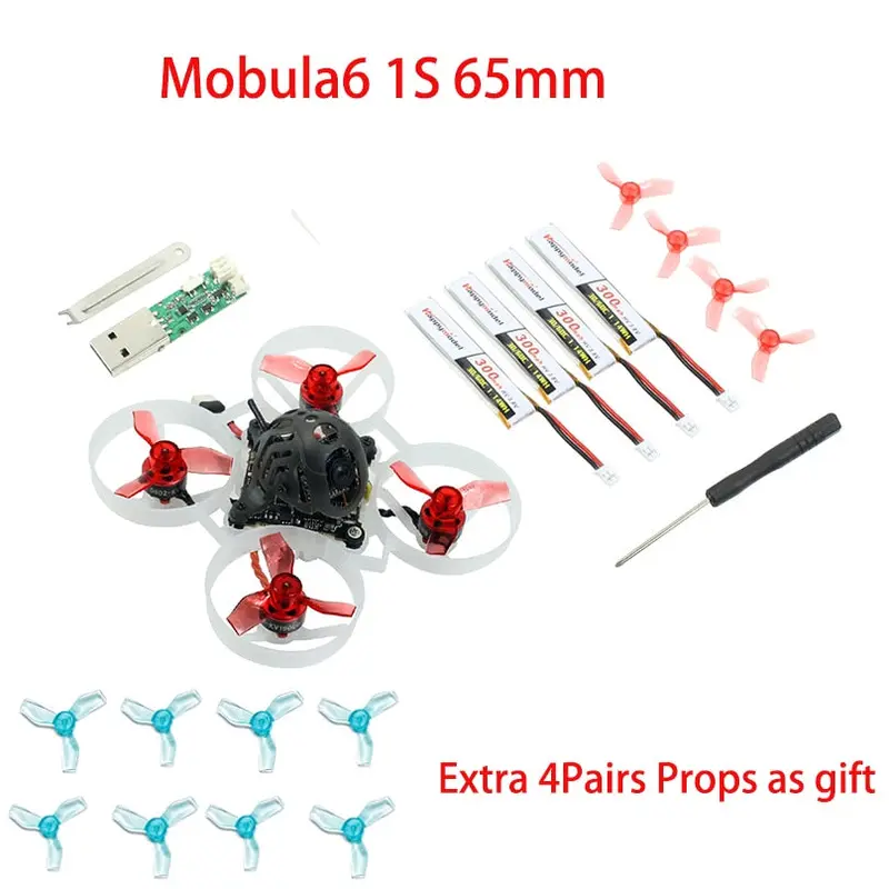 Happymodel Mobula 7 75Mm Mobula6 65Mm Bwhoop Crazybee F4 Pro Osd 2S Fpv Race Drone Quadcopter Upgrade Bb2 Esc 700Tvl Mobula 6 1