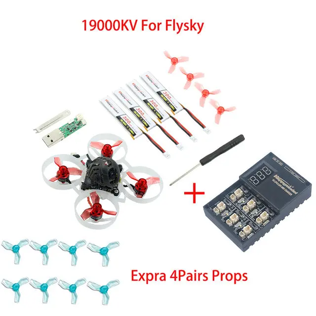 Happymodel Mobula6 1S 65Mm Brushless Bwhoop Drone Mobula 6 Bnf Aio 4In1 Crazybee F4 Lite Flight Controller Built-In 5.8G Vtx 1